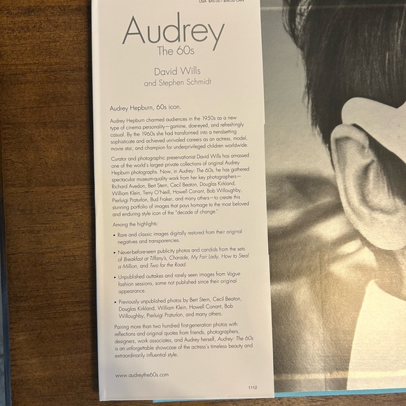 Audrey The 60s Book by David Wills and Stephen Schmidt Hardcover - Picture 2 of 7